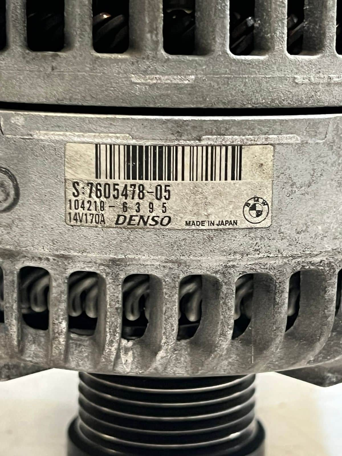 2014-2016 BMW 520i F10 F11 F20 E84 320i 520i 528i Alternator GENERATOR 7605478 