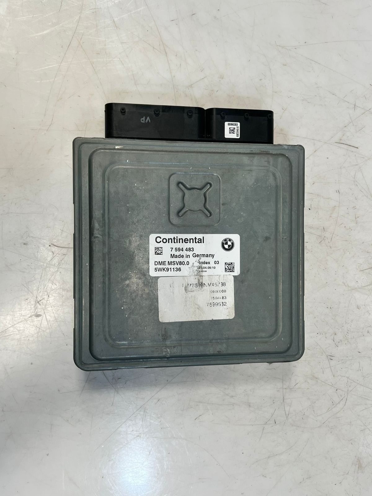 BMW  MSV80.0 528I 328I Engine Control Unit ECU 7594483 5WK91136