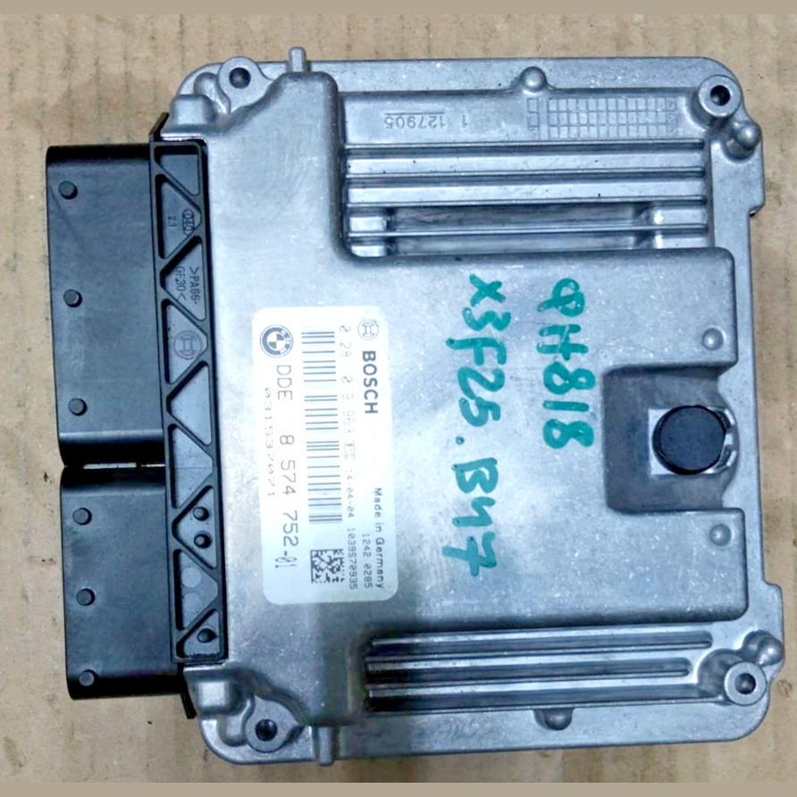 Engine control unit (ECU) for BMW X3 F25 LCI FACELIFT 2017 B47D30A 8574752