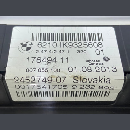 OEM BMW 3 SERIES F30 F31 F33 LCI DIESEL INSTRUMENT CLUSTER SPEEDOMETER 9232893