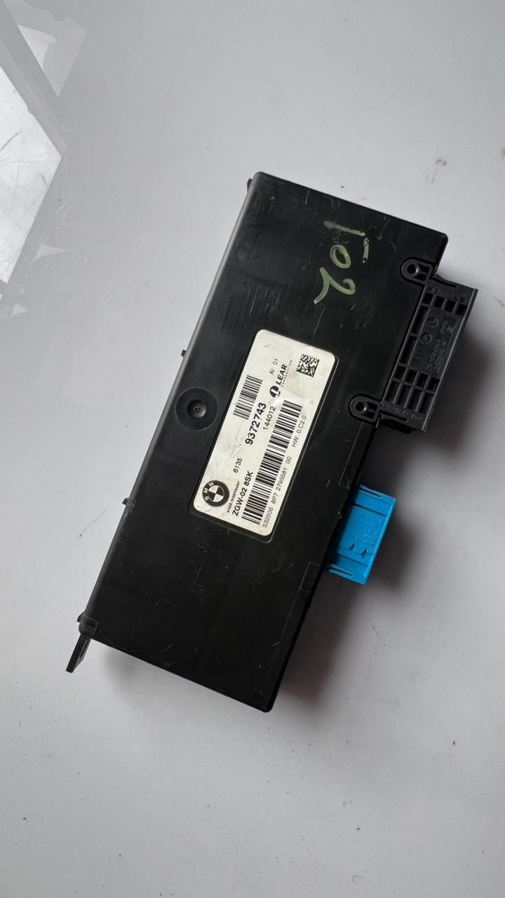 2012-16 BMW M5 Central Gateway Module 9372743 F10 F11 