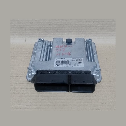 BMW X1 F48  B47 ENGINE CONTROL UNIT ECU SET WITH KEY - 8470176