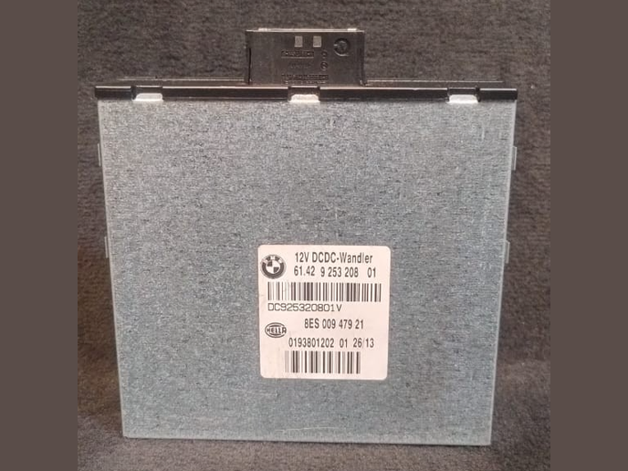 BMW X1 E84 E87 E88 E82 E90 E93 VOLTAGE CONVERTER CONTROL MODULE OEM -9253208