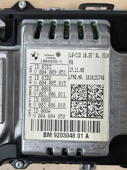 BMW 7 F-SERIES MMI L6-CID 10.25" MULTIMEDIA DISPLAY SCREEN 9203048 / A6235-D144