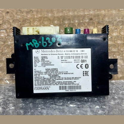 17-21 Mercedes-Benz W213 E-Class Bluetooth Telematics Module A213 9002210 OEM