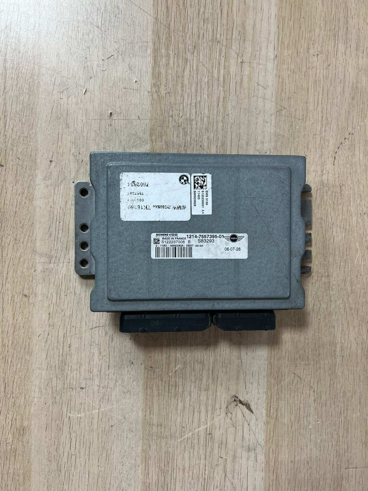 2012-2014 Mini Cooper Engine Control Module 7557395