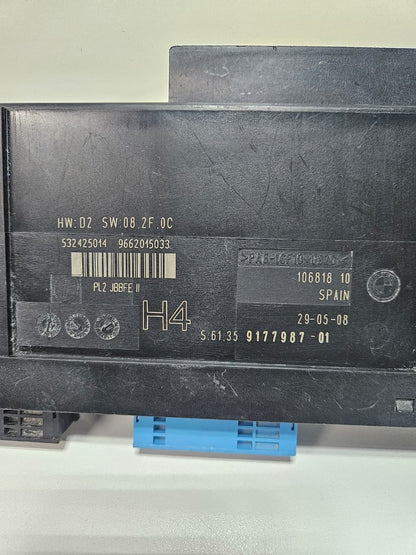 2008 BMW 3 SERIES E90 BCM BODY CONTROL MODULE H4 9177987 OEM