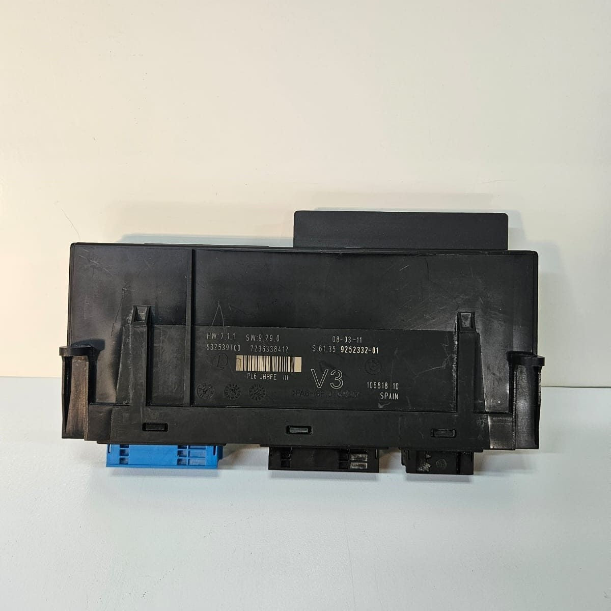 2011 BMW 535i F10 F11 Electronic Junction Box Control Unit 9252332