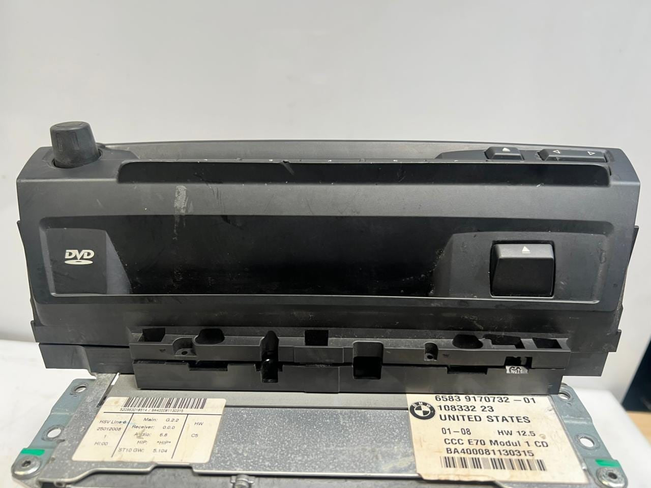 2007-10 BMW X5 E70 X6 E71 Navigation System Cd Player Sat Head Unit 9170732 OEM