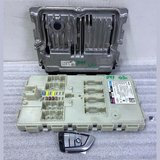 OEM BMW 5 G30 G31 2018 B47 Engine Control Unit Module ECU Set DIESEL 8473992