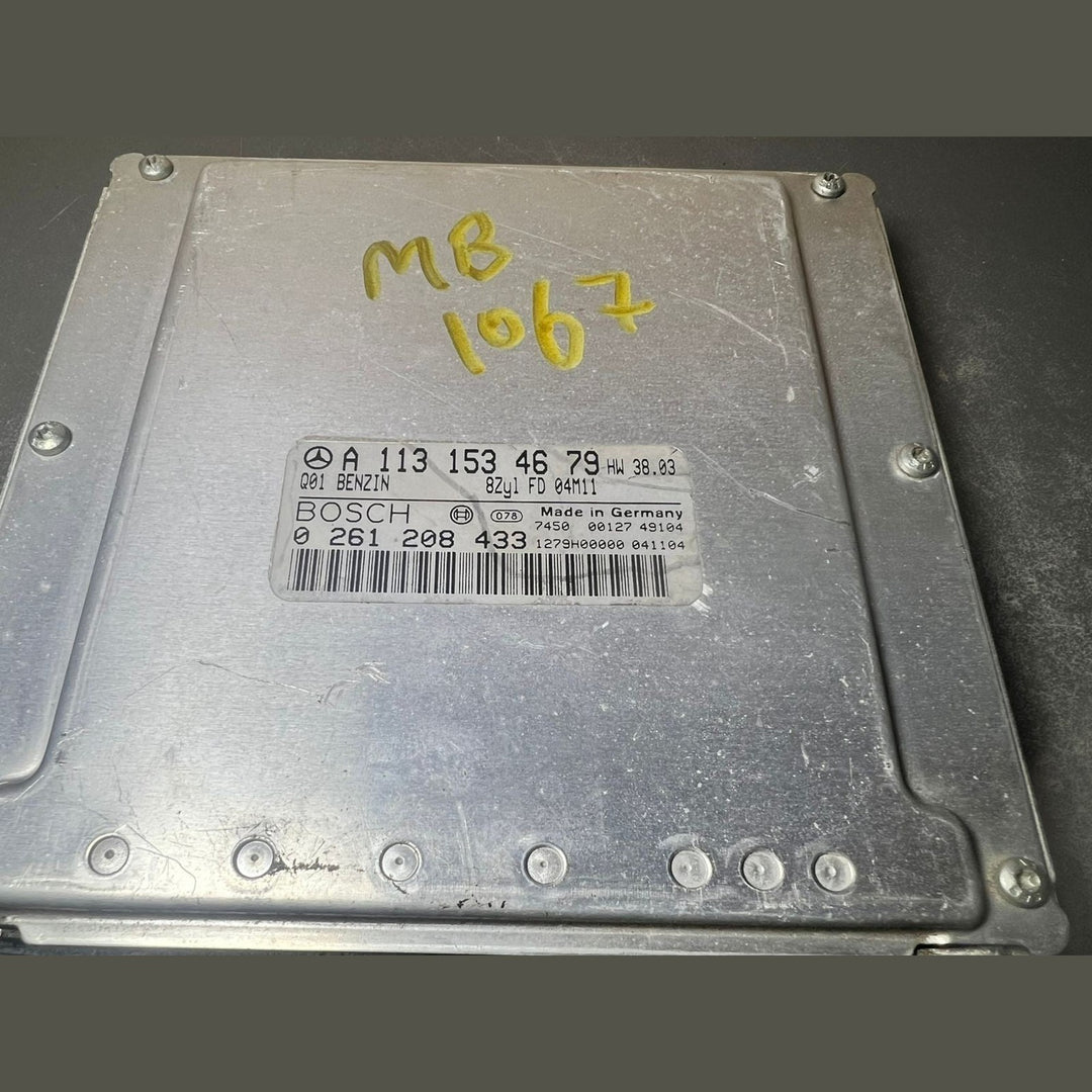02-09 Mercedes W211 E-Klasse Motorsteuergerät Gerät ECM ECU A113 1534679 OEM