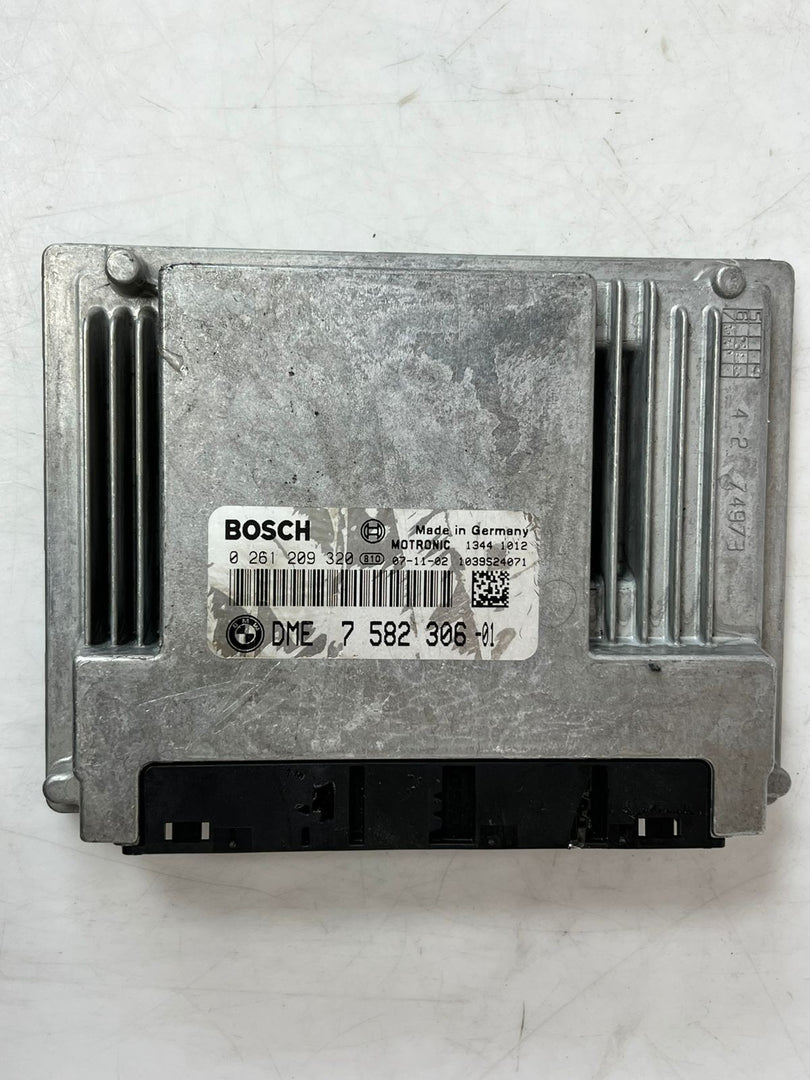 2006-2009 BMW X5 4.8I Engine Control Unit 7582306 N62N ECU SET RHD + CAS + 1KEY