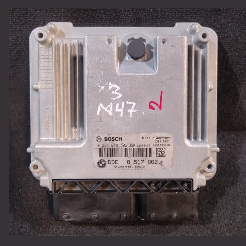 BMW 5 F10 F20 F25 F30 N47N ENGINE CONTROL UNIT ECU DDE Module - 8517862