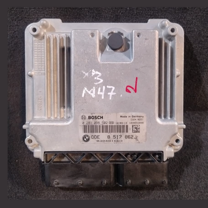 BMW 5 F10 F20 F25 F30 N47N ENGINE CONTROL UNIT ECU DDE Module - 8517862