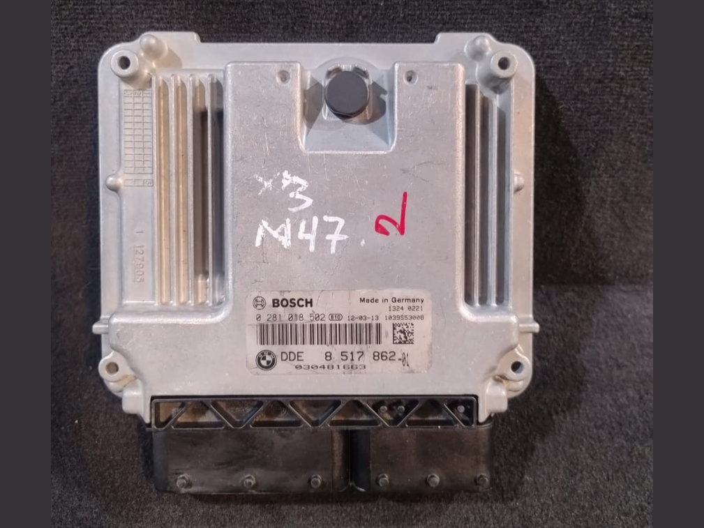 BMW 5 F10 F20 F25 F30 N47N ENGINE CONTROL UNIT ECU DDE Module - 8517862