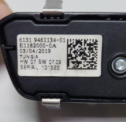 2019-2023 BMW X5 Light Switch 9461134 X5 G05 OEM