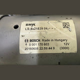 OEM BMW F20 F21 F30 G30 B38 B48 Starter Motor Engine Petrol Bosch 8621839
