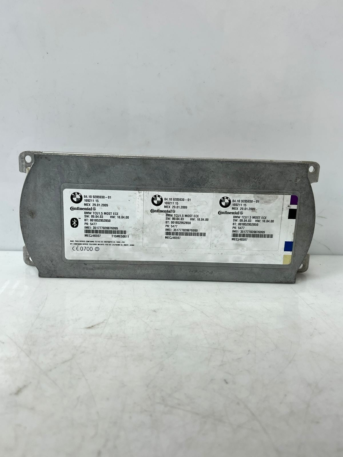 2008-2014 BMW X6 F01, F02, E71, E72 Bluetooth Control Unit Module 9205930 OEM