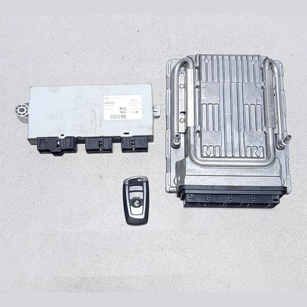 2011-2012 BMW 750i Engine Control Module 7619884  7 Ser F01 F02 F03 F04 ECU SET