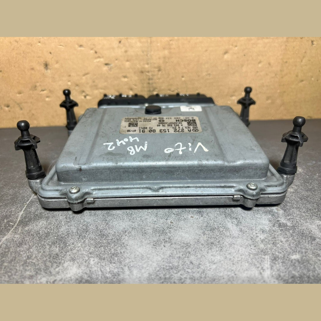 08-10 Mercedes Vito V-Class Engine Control Module Unit ECM ECU A272 1538091 OEM