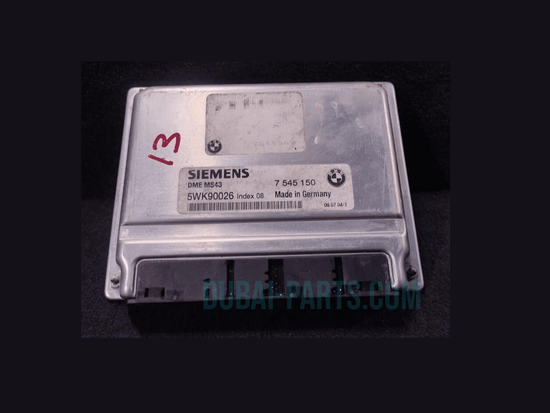 BMW 3 5 Z3 E36 E46 E39 3.0i M54  ENGINE CONTROL UNIT ECU ONLY DME MS43 - 7545150