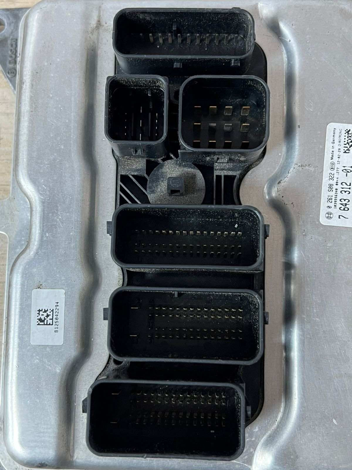 2011-16 BMW F10 520i N20 Engine Control Module ECU DME Set+2keys 7643312 OEM 