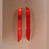 BMW F10 REAR BUMPER REFLECTORS LEFT RIGHT 7203237 7203238 SET 2009-2013
