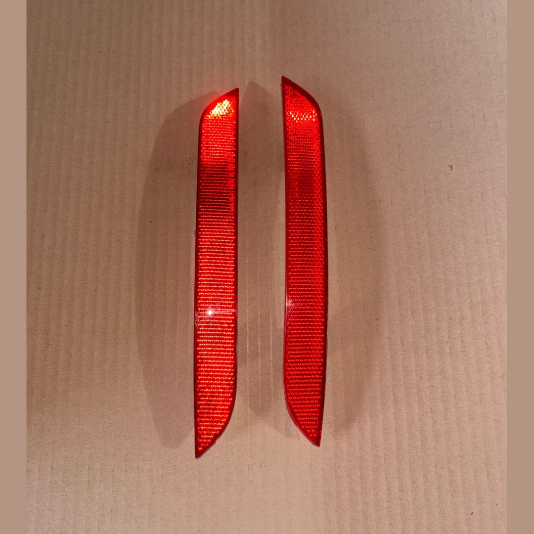 BMW F10 REAR BUMPER REFLECTORS LEFT RIGHT 7203237 7203238 SET 2009-2013