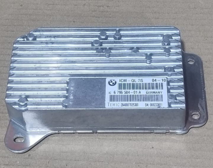 BMW 5 SERIES 7 SERIES F07 F01 F02 ICM ECU MODULE INTERIOR CONTROL UNIT 6796504