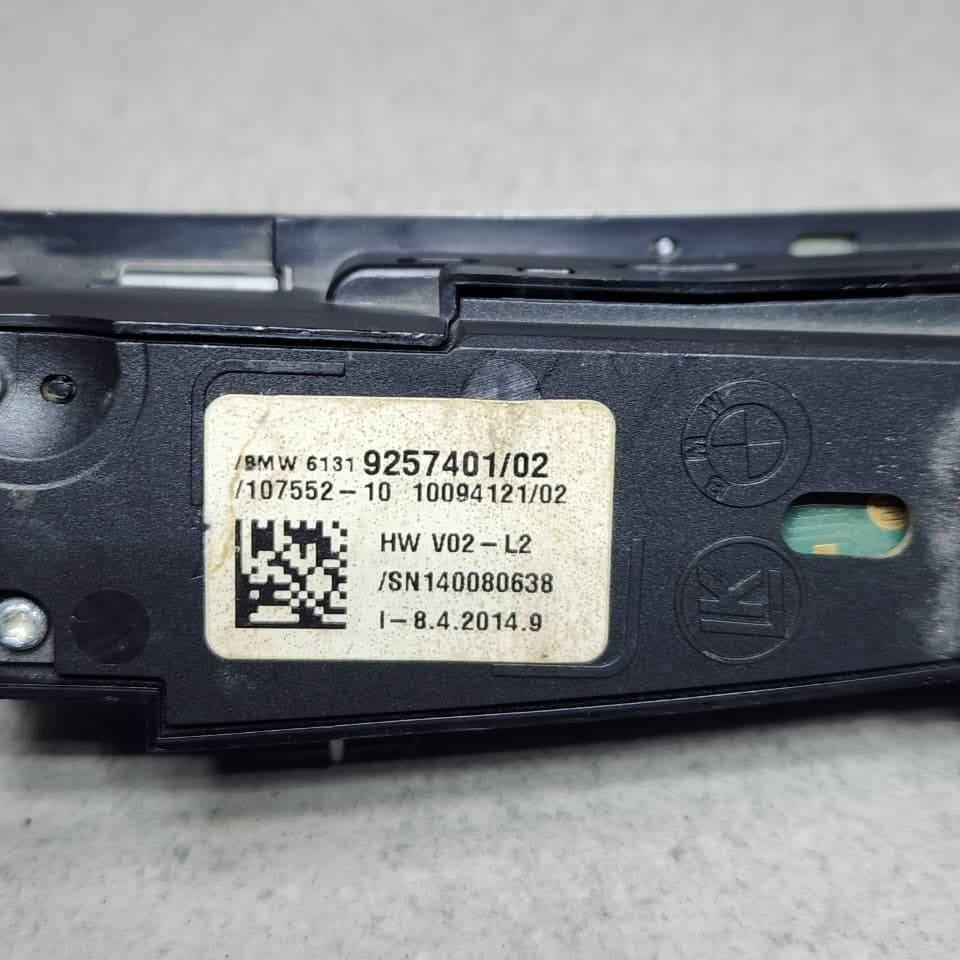 2010-2017 BMW X3 Centre Console Switch 9257401 F10 F11 F12 F25 X3