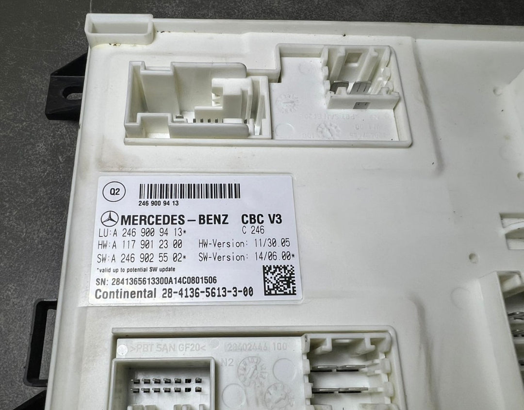 Mercedes-Benz W246 CLA B-Class Front SAM Control Module Unit A246 9009413 OEM