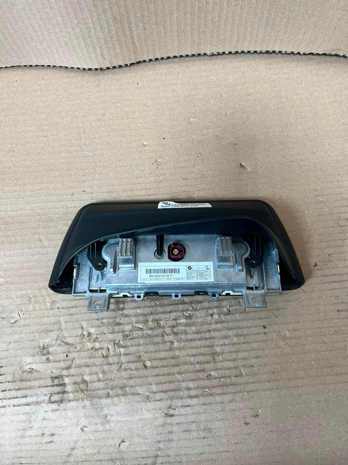 BMW 1 SER 116I F20 F21 Dashboard Multimedia 6.5 CID Display Screen 9262752 RHD