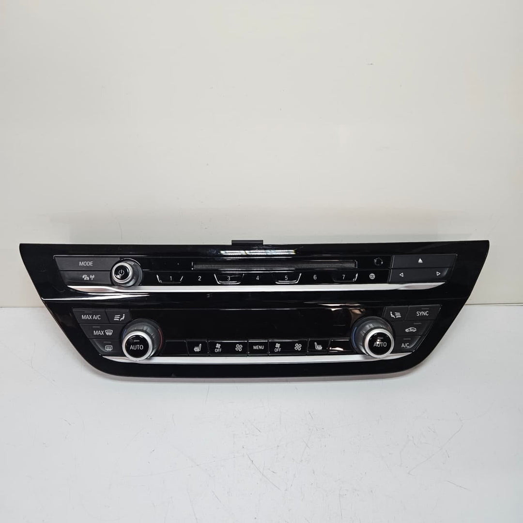 BMW 5 Series G30 G31 Climate A/C Control Radio Panel Front Heated Seats 6999400