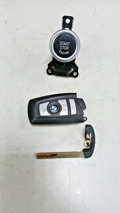 BMW HYBRID 5 F10 2012 N55 ENGINE CONTROL UNIT ECU KIT DME 7643066