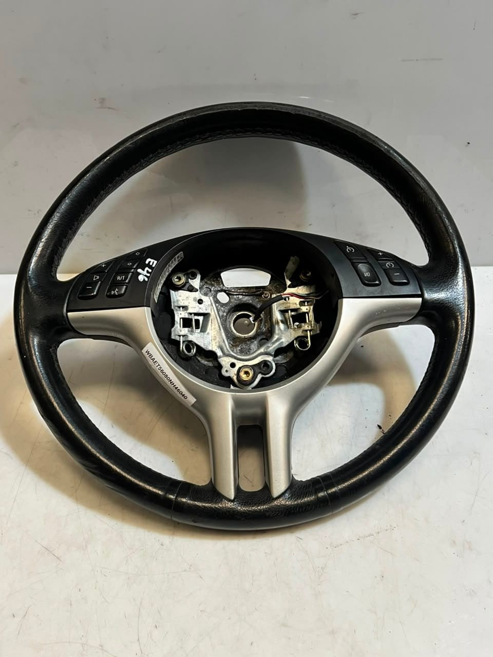 BMW 3 Series E46 Steering Wheel Leather Multifunction 6760660 OEM