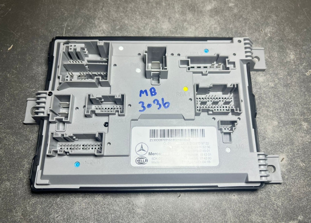19-23 Mercedes-Benz W213 CLS Body Comfort Control Module Unit A213 9009722 OEM