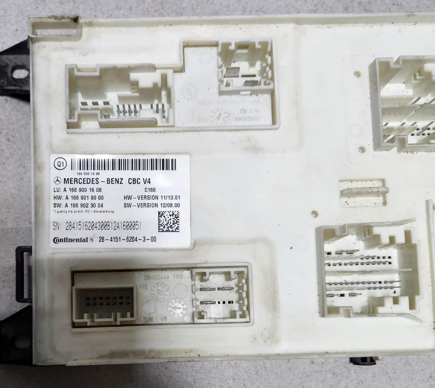 2015 Mercedes-Benz ML250 Sam Control Unit A1669001608 W166 and W292 