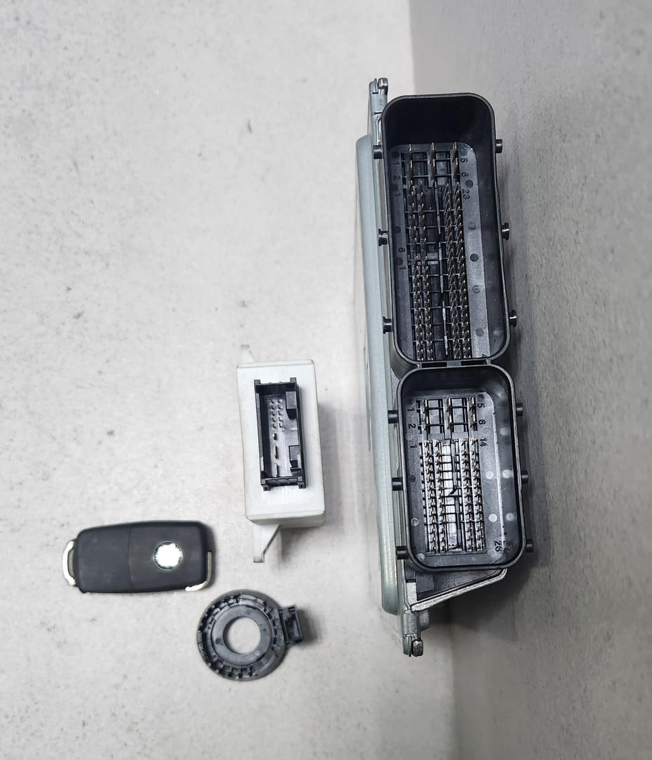 2006-10 BMW X3 E83 X3 2.5 si N52 Engine Control Module DME MSV80.1 7587166 RHD
