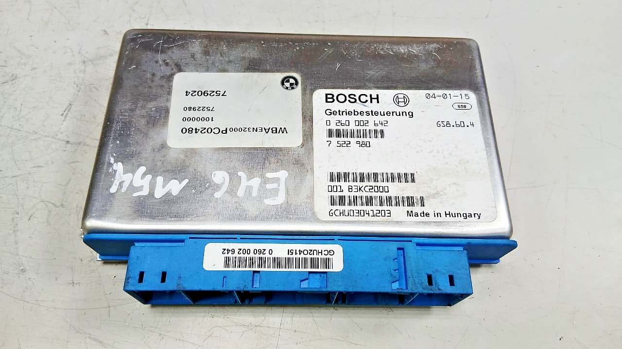 BMW 325i E46 2004 M54 ENGINE CONTROL UN IT ECU KIT DME MS43 7528050