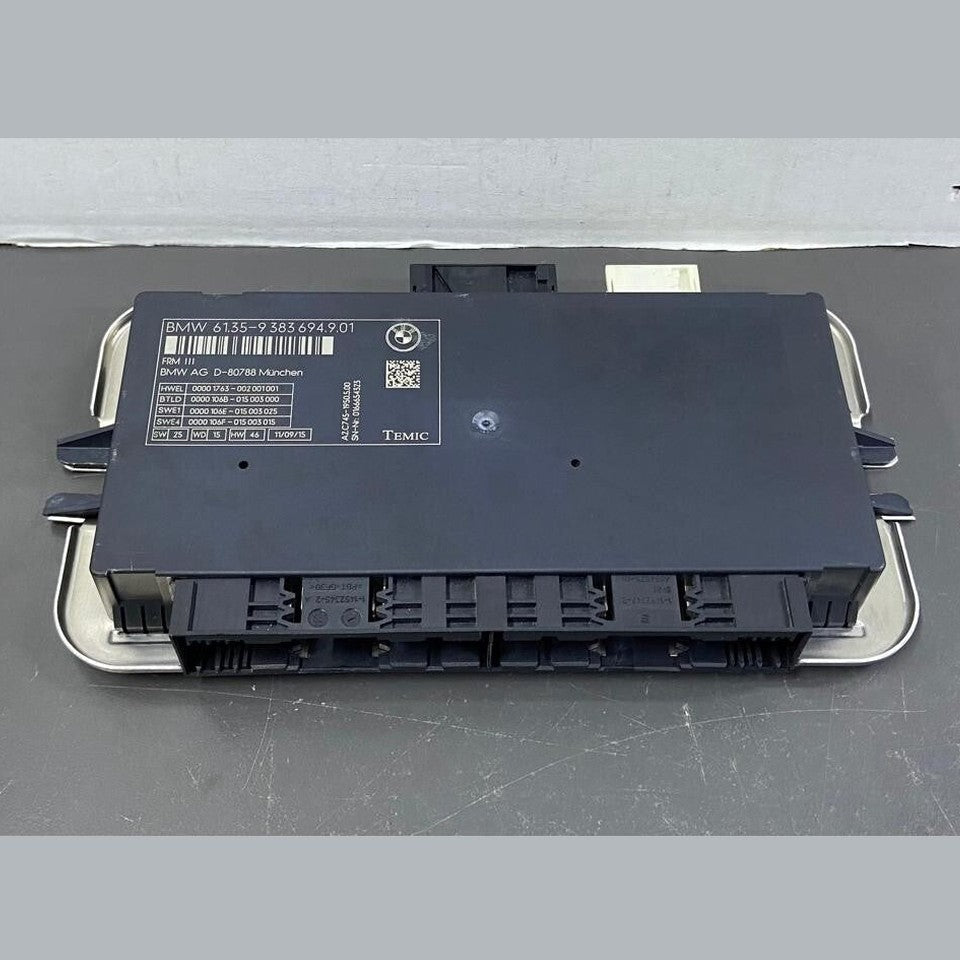 OEM BMW 5 F10 F11 2016 Light control module unit LCM 9383694 FRM 111