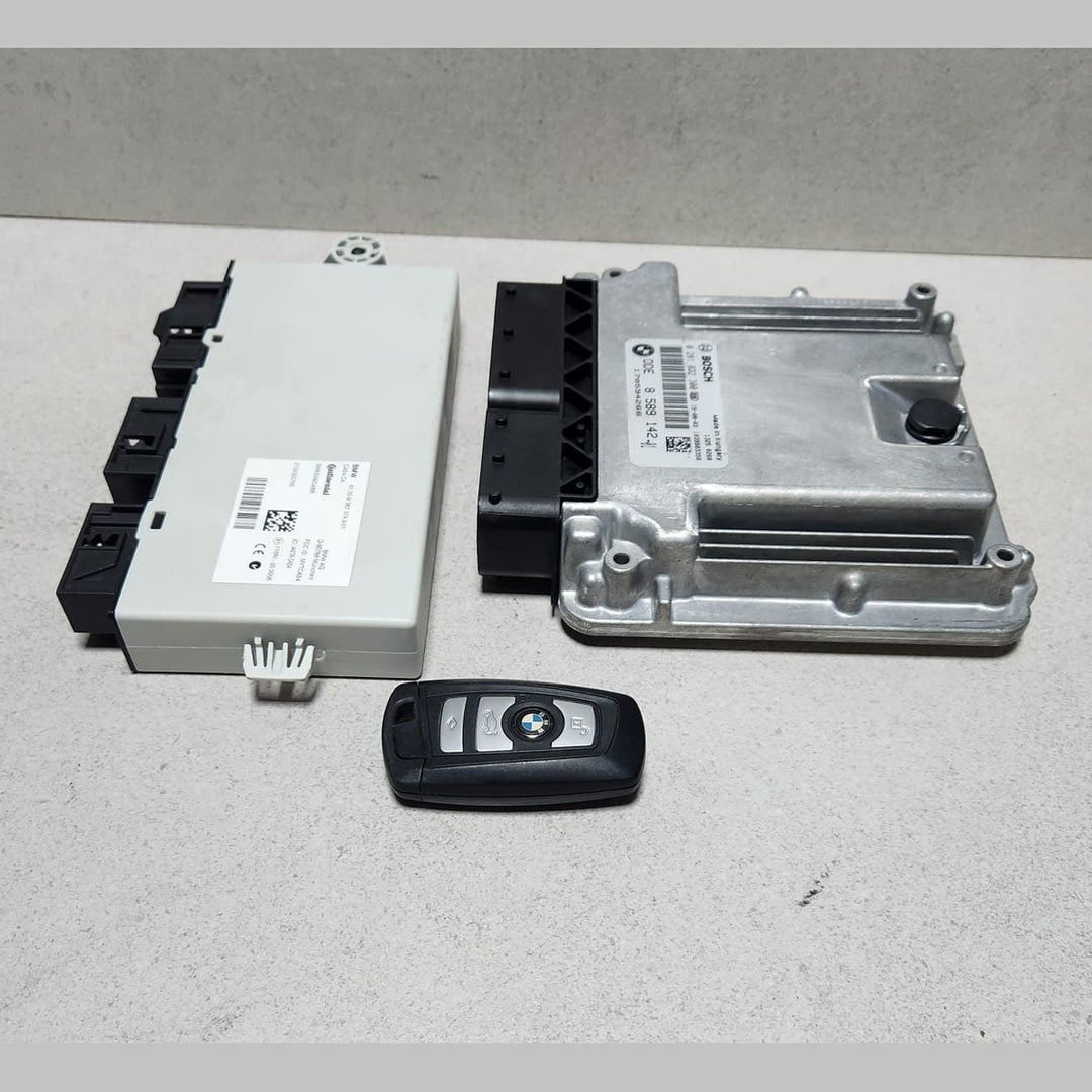BMW Engine Control Unit DDE 8589142 OEM Engine Control Unit ECU SET 2016 520 B47