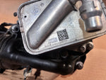 Bild in die Galerieansicht laden, GENUINE BMW F44 218i 8649177 Oil Filter Housing Oil Cooler Oil Filter GENUINE