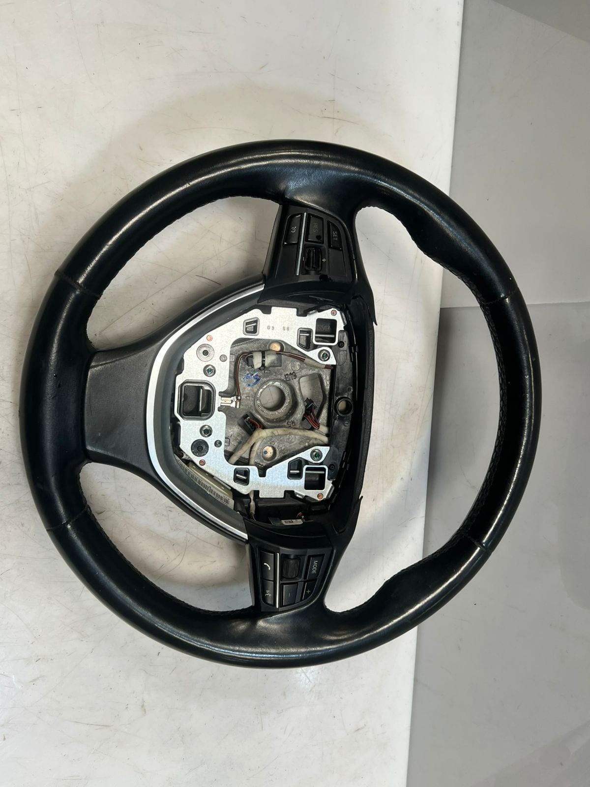 BMW 5' F10 F11 F01 Heated Leather Steering Wheel Multifunctional Sport 6269731