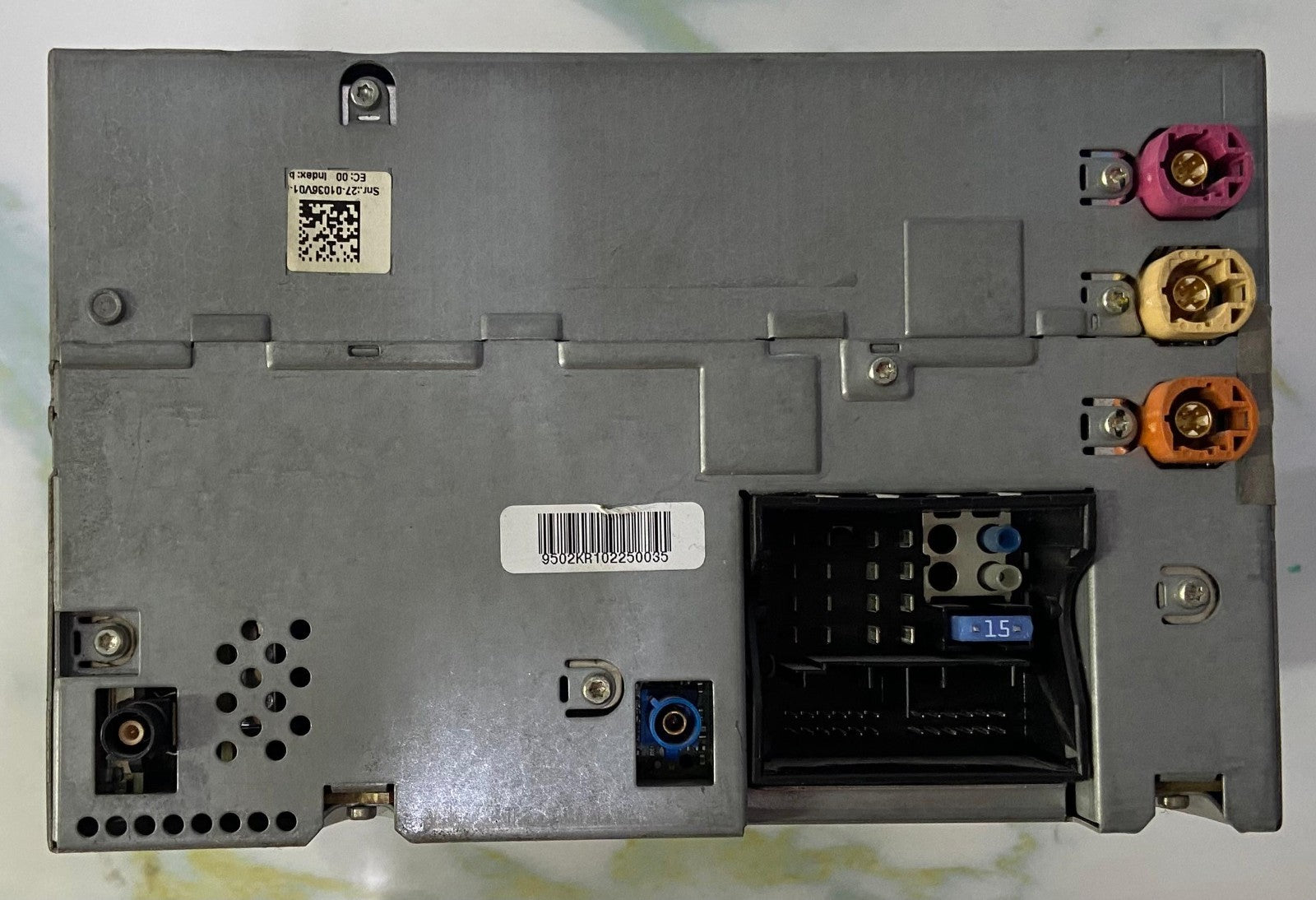 OEM BMW F10 F12 F01 F02 CIC RADIO NAVIGATION CD PLAYER HEADUNIT 9237178