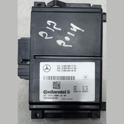 2014 Mercedes-Benz E300 Cruise Control Distance Radar Module A0009007707