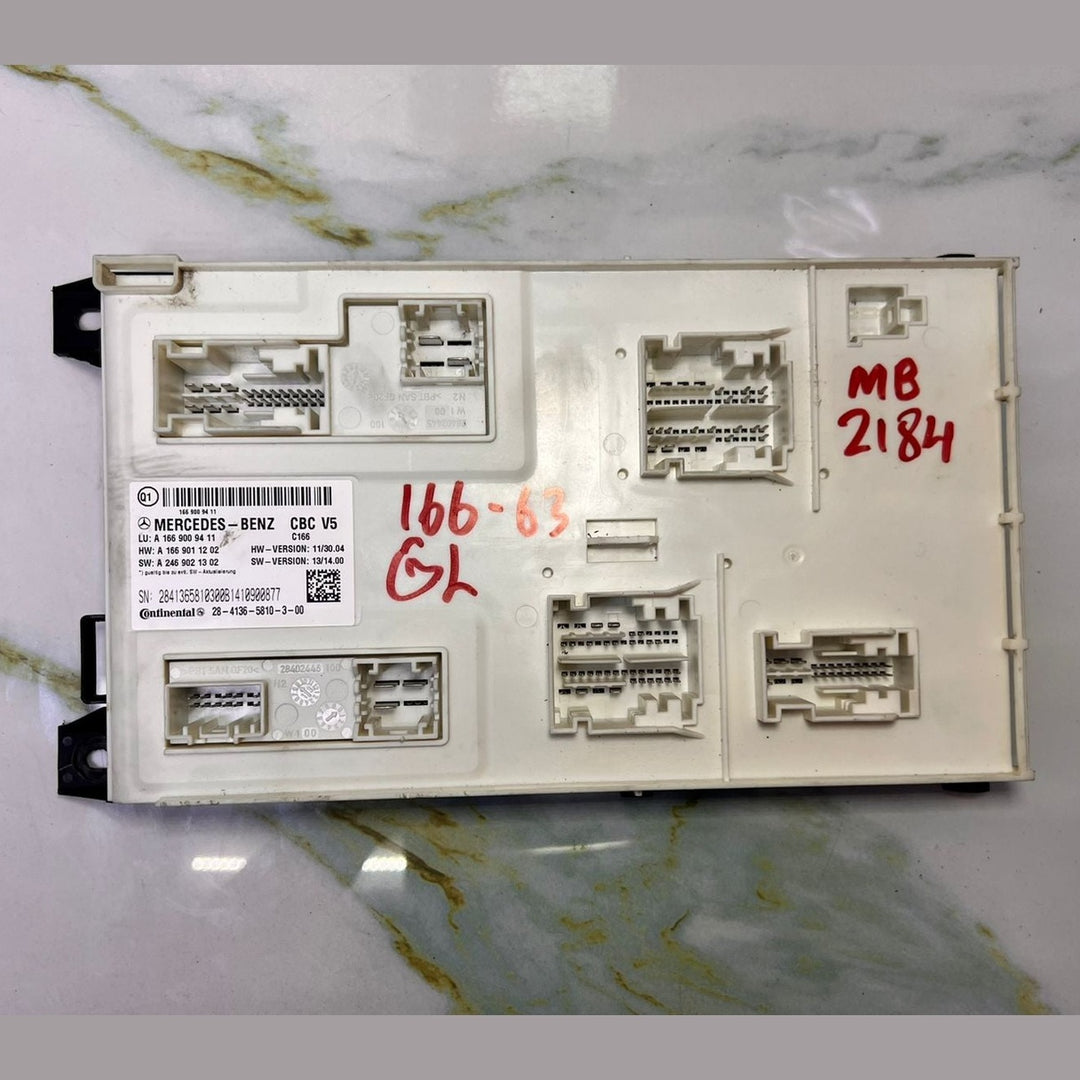 2014 Mercedes-Benz GL450 Front Sam Body Control Module A 166 9009411 W166 ML GL 