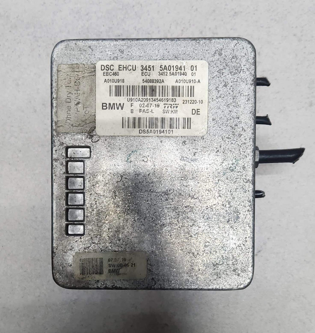 2016-2019 BMW 750i xDrive Abs Pump Module 5A01941 G30 G31 G32 G11 G12 G01 G02