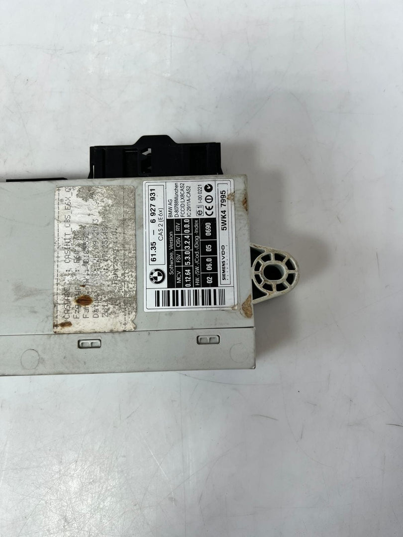 2004 BMW 5 6 Series E60 E61 E63 E64 Control Unit Module CAS 2 CAS2 6927931