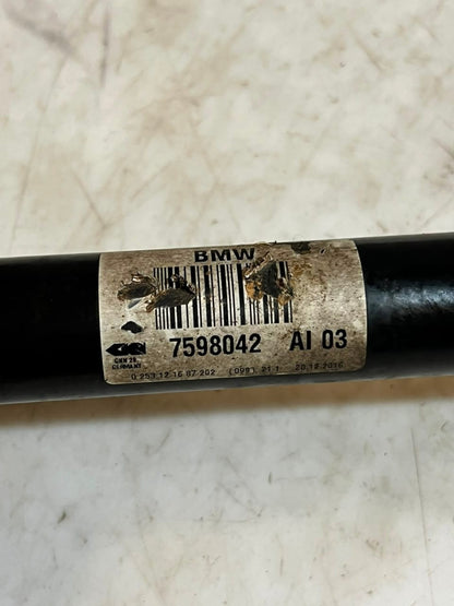 2015-2018 BMW X3 F25 X4 F26 Rear Right Drive Shaft 7598042AI03 OEM