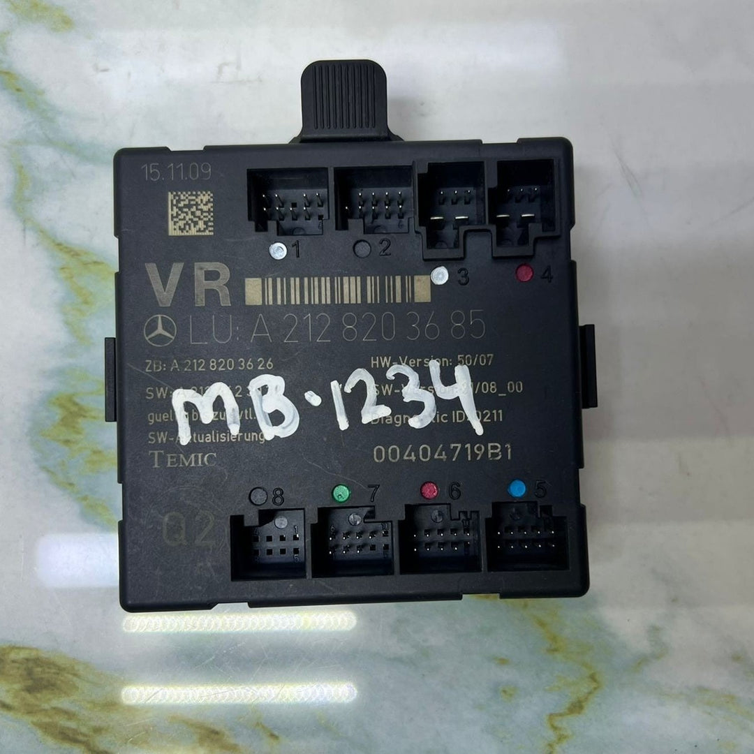 2010-2012 Mercedes-Benz E63 AMG Door Control Module A2128203685 W204 C-Class